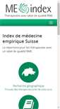 Mobile Screenshot of meindex.ch
